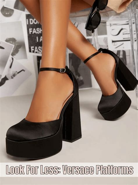 versace heels dupe amazon|versace platform pump dupes.